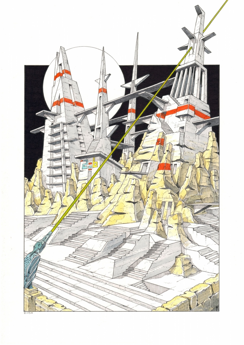 A l'intérieur de l'univers hybride #26 par illenurb