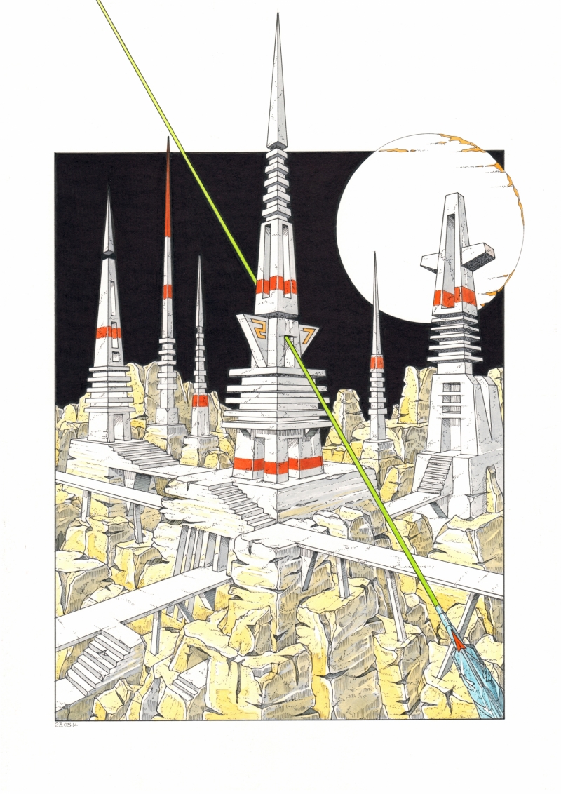 A l'intérieur de l'univers hybride #27 par illenurb