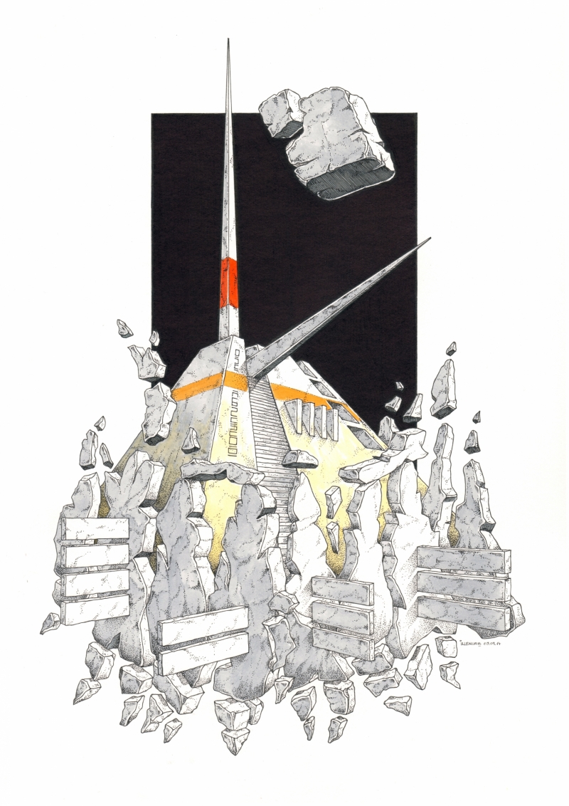 Structure déstructurée #62 par illenurb