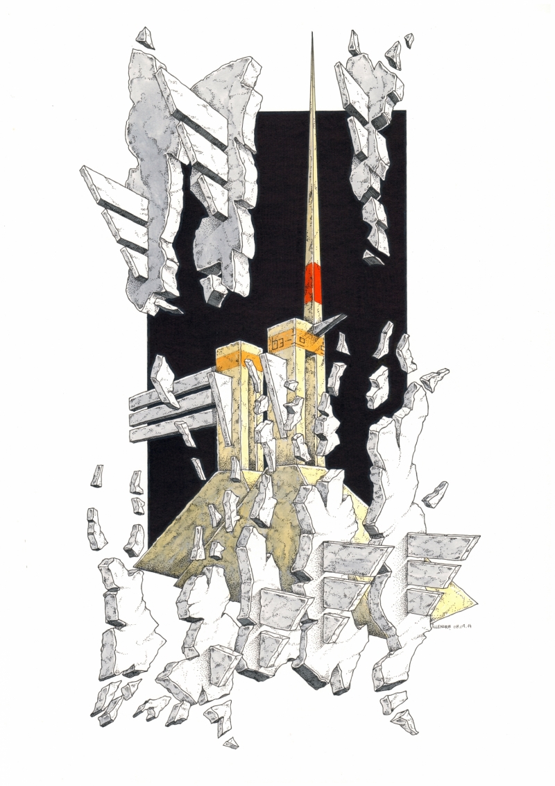 Structure déstructurée #63 par illenurb