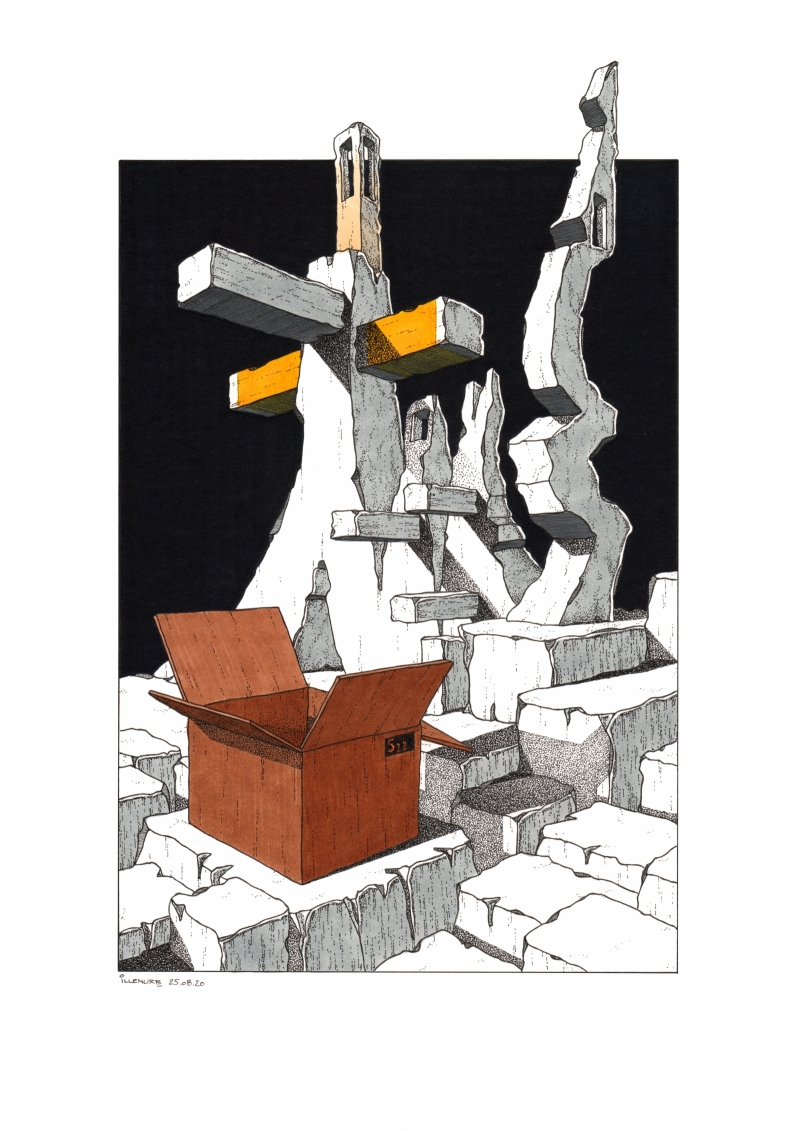 Carton plein #522 par illenurb